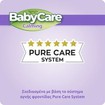 BabyCare Calming Pure Water Baby Wipes 40 Τεμάχια (2x20 Τεμάχια)