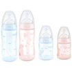 Nuk Μπιμπερό First Choice Plus Baby Rose & Blue Πλαστικό PP Με Θηλή Σιλικόνης M1 0-6Μηνών Nuk Μπιμπερό First Choice Plus Baby Rose & Blue Πλαστικό PP Με Θηλή Σιλικόνης M1 0-6Μηνών