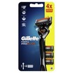 Gillette Fusion 5 Proglide Razors 4 Τεμάχια & Δώρο Λαβή 1 Τεμάχιο