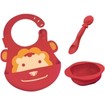 Marcus & Marcus Baby Feeding Set Lion Σετ Φαγητού Λιοντάρι, με Σαλιάρα, Μπολ & Κουτάλι σε Κόκκινο Χρώμα Marcus & Marcus Baby Feeding Set Lion Σετ Φαγητού Λιοντάρι, με Σαλιάρα, Μπολ & Κουτάλι σε Κόκκινο Χρώμα