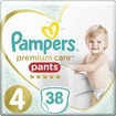 Pampers Premium Care Pants Jumbo Pack No4 (9-15kg) 38 πάνες Pampers Premium Care Pants Jumbo Pack No4 (9-15kg) 38 πάνες
