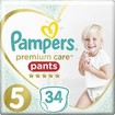 Pampers Premium Care Pants Jumbo Pack No5 (12-17kg) 34 πάνες Pampers Premium Care Pants Jumbo Pack No5 (12-17kg) 34 πάνες