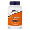 Now Foods L-Lysine 500mg Συμπλήρωμα Διατροφής για την Διατήρηση Υγιούς Ανοσοποιητικού Συστήματος 100 Caps