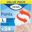 Tena Value Pack Pants Plus 24 Τεμάχια - Large 100-135cm