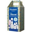 Mustela Promo Travel Size 123 Vitamin Barrier Cream 50ml & Gentle Cleansing Gel 200ml & Hydra Bebe Body Lotion 50ml & & Liniment Diaper Change Cleanser 50ml