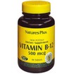 Natures Plus Vitamin B-12 500mcg για την Τόνωση του Νευρικού Συστήματος 90tabs