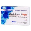 Viogenesis Vitamin K2 MK-7 & D3 Depot 225 μg 4000 IU 60tabs