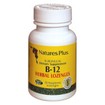 Natures Plus Vitamin B-12 1000mcg Συμπλήρωμα Διατροφής Βιταμίνη Β-12, 30 Παστίλιες