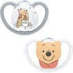 Nuk Space Disney Baby Winnie the Pooh Silicone Soother 6-18m 1 Τεμάχιο - Λευκό
