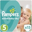 Pampers Active Baby Dry No5 (11-18kg) 15 πάνες Pampers Active Baby Dry No5 (11-18kg) 15 πάνες