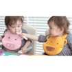 Marcus & Marcus Baby Bib Giraffe Silicone Σαλιάρα Σιλικόνης FDA με Χούφτα, με Ρυθμιζόμενο Ύψος, Καμηλοπάρδαλη Χρώμα Πορτοκαλί Marcus & Marcus Baby Bib Giraffe Silicone Σαλιάρα Σιλικόνης FDA με Χούφτα, με Ρυθμιζόμενο Ύψος, Καμηλοπάρδαλη Χρώμα Πορτοκαλί