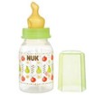 Nuk Classic Πλαστικό Μπιμπερό με Θηλή Καουτσούκ Μεγέθους 1 (0-6 Μηνών) Medium Οπή για Γάλα110ml Nuk Classic Πλαστικό Μπιμπερό με Θηλή Καουτσούκ Μεγέθους 1 (0-6 Μηνών) Medium Οπή για Γάλα110ml