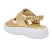 Scholl Shoes Boca 2 Straps Platinum MF300111075, 1 Ζευγάρι