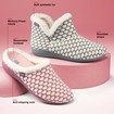 Scholl Shoes Creamy Pink / White Γυναικείες Παντόφλες Ροζ Λευκό 1 Ζευγάρι