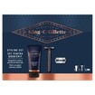 Gillette King C Styling Set Limited Edition with Transparent Shave Gel 150ml, Safety Razor 1 Τμχ, Double Edge Razor Blades 5 Τμχ