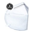 Disposable Mask For Civil Use FFP2 - KN95 Μάσκα Προστασίας με Μεταλλικό Έλασμα Μίας Χρήσης 5 Τεμάχια Disposable Mask For Civil Use FFP2 - KN95 Μάσκα Προστασίας με Μεταλλικό Έλασμα Μίας Χρήσης 5 Τεμάχια