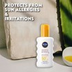 Nivea Sun Sensitive Immediate Protect Spf50+ Spray 200ml