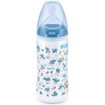 Nuk First Choice Smurfs Πλαστικό Μπιμπερό με Θηλή Σιλικόνης Μεγέθους 2 (6-18 Μηνών) Medium 300ml Nuk First Choice Smurfs Πλαστικό Μπιμπερό με Θηλή Σιλικόνης Μεγέθους 2 (6-18 Μηνών) Medium 300ml