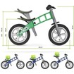 FirstBIKE Ποδήλατο Ισορροπίας Από 22 Μηνών Έως 5 Ετών σε Χρώμα Πράσινο FirstBIKE Ποδήλατο Ισορροπίας Από 22 Μηνών Έως 5 Ετών σε Χρώμα Πράσινο