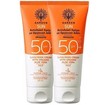Garden Πακέτο Προσφοράς Face Defense Sun Face Cream Spf50+ with Organic Aloe Vera 2x50ml