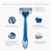 Gillette Sensor 3 Sensitive Ξυραφάκια με 3 Ανεξάρτητες Λεπίδες για Ένα Βαθύ & Άνετο Ξύρισμα 6 Τεμάχια (4+2 Δώρο) Gillette Sensor 3 Sensitive Ξυραφάκια με 3 Ανεξάρτητες Λεπίδες για Ένα Βαθύ & Άνετο Ξύρισμα 6 Τεμάχια (4+2 Δώρο)