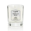 I love...Vanilla Milk Scented Candle Bougie Parfum 200gr