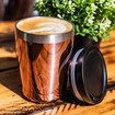 Chilly\'s Coffee Cup Chrome Edition Rose Gold Ανοξείδωτη Κούπα για Ροφήματα