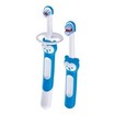 Mam Learn to Brush Set Βρεφικές Οδοντόβουρτσες Μπλε Κωδ 608 από 5+ Μηνών 2 Τεμάχια