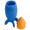 Marcus & Marcus Silicone Bath Toy Space Rocket Squirt 18m+ Παιχνίδι Μπάνιου Πύραυλος Marcus & Marcus Silicone Bath Toy Space Rocket Squirt 18m+ Παιχνίδι Μπάνιου Πύραυλος