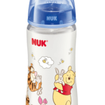 Nuk First Choice Winnie the Pooh Πλαστικό Μπιμπερό με Θηλή Σιλικόνης Μεγέθους 1 (0-6 Μηνών) 300ml Nuk First Choice Winnie the Pooh Πλαστικό Μπιμπερό με Θηλή Σιλικόνης Μεγέθους 1 (0-6 Μηνών) 300ml