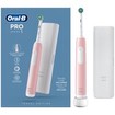 Oral-B Pro Series 1 Electric Toothbrush with Travel Case 1 Τεμάχιο - Ροζ