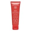 Apivita Bee Sun Safe Hydra Fresh Face Gel-Cream With Marine Algae & Propolis Spf50, Light Texture 50ml