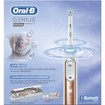 Oral-B Genius 10000 N Rose Gold Προηγμένη Ηλεκτρική Οδοντόβουρτσα με 6 Διαφορετικά Προγράμματα Καθαρισμού, Σύνδεση Bluetooth
