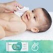 Pampers Aqua Pure Wipes Travel Size Μωρομάντηλα από Βιολογικό Βαμβάκι & 99% Καθαρό Νερό 12 Baby Wipes