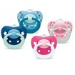 Nuk Signature Orthodontic Silicone Soother 6-18m, 1 Τεμάχιο - Ροζ