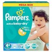 Pampers Active Baby Dry Mega Box No4+ (9-16kg) 120 πάνες Pampers Active Baby Dry Mega Box No4+ (9-16kg) 120 πάνες