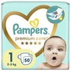 Pampers Premium Care Νο1 Newborn (2-5kg) 50 πάνες