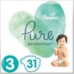 Pampers Pure Protection No3 (6-10kg) 31 πάνες