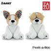 Zazu Peek a Boo Soft Toy Danny Λούτρινο Μουσικό Σκυλάκι με Κουνιστά Αυτάκια, από 0 Μηνών Zazu Peek a Boo Soft Toy Danny Λούτρινο Μουσικό Σκυλάκι με Κουνιστά Αυτάκια, από 0 Μηνών