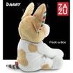 Zazu Peek a Boo Soft Toy Danny Λούτρινο Μουσικό Σκυλάκι με Κουνιστά Αυτάκια, από 0 Μηνών Zazu Peek a Boo Soft Toy Danny Λούτρινο Μουσικό Σκυλάκι με Κουνιστά Αυτάκια, από 0 Μηνών