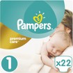 Pampers Premium Care No1 (2-5kg) 22 πάνες Pampers Premium Care No1 (2-5kg) 22 πάνες