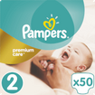 Pampers Premium Care No2 (3-6kg) 50 πάνες Pampers Premium Care No2 (3-6kg) 50 πάνες