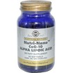 Solgar Nutri-Nano CoQ-10 Alpha Lipoic Acid 60 softgels Solgar Nutri-Nano CoQ-10 Alpha Lipoic Acid 60 softgels