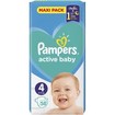 Pampers Active Baby Πάνες Maxi Pack No4 (9-14 kg), 58 Πάνες Pampers Active Baby Πάνες Maxi Pack No4 (9-14 kg), 58 Πάνες