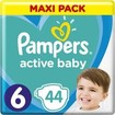 Pampers Active Baby Πάνες Maxi Pack No6 (13-18 kg), 44 Πάνες Pampers Active Baby Πάνες Maxi Pack No6 (13-18 kg), 44 Πάνες