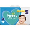 Pampers Active Baby Πάνες Giant Pack No3 (6-10 kg), 104 Πάνες, μόνο 0,26€ / πάνα Pampers Active Baby Πάνες Giant Pack No3 (6-10 kg), 104 Πάνες, μόνο 0,26€ / πάνα