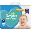 Pampers Active Baby Giant Pack Νο4 (9-14 kg) 90 πάνες Pampers Active Baby Giant Pack Νο4 (9-14 kg) 90 πάνες