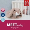 Zazu Ruby Rabbit Μουσικός Προτζέκτορας Αστεριών Νανουρίσματος Zazu Ruby Rabbit Μουσικός Προτζέκτορας Αστεριών Νανουρίσματος