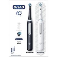 Oral-B iO 4 DUO Electric Toothbrushes Black & White 2 бр
