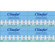 Clinofar Комплект Стерилен физиологичен разтвор в ампули, за запушване на носа 4x (30x5ml)